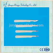 Disposable medical scalpel stainless steel